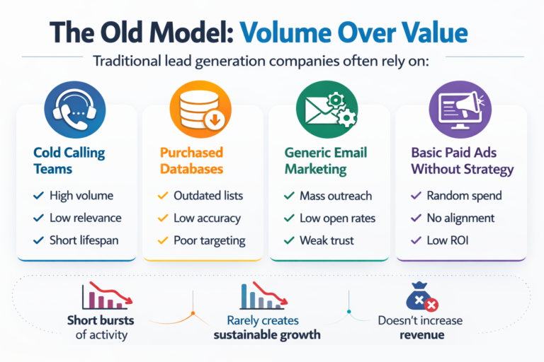 Lead Generators UK - Old Model Volume over value